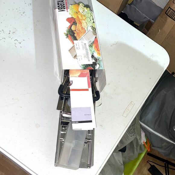 Libertyware Stainless Steel Mandoline Vegetable Slicer MAND1 – Pro Kitchen Tool - Picture 15 of 15